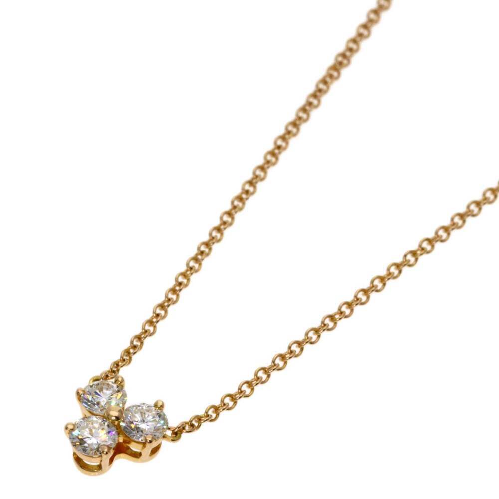 TIFFANY 18k Gold Diamond Necklace